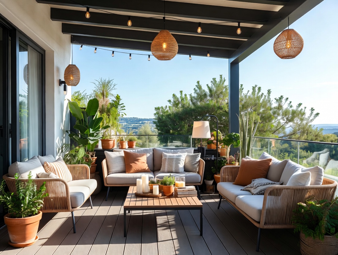 Terrasse avslappingssone